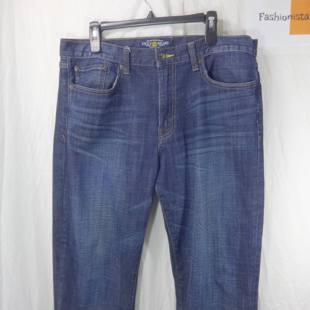 LUCKY BRAND Men's Jeans Size 36W 32L - Picture 2 of 8